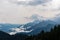 Lussari - Panoramic view from Monte Lussari in Camporosso, Friuli Venezia Giulia, Italy