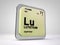 Lutetium- Lu - chemical element periodic table