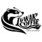 Luwak or Civet coffee logo vector