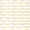 Luxe Gold Christmas Tree Branch Stripes Vector Pattern, Drawn Seamless