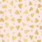 Luxe Rose Gold Love Hearts Sprinkles Texture Pattern, Seamless