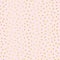 Luxe Rose Gold Love Hearts Sprinkles Texture Pattern, Seamless Vector