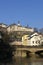 Luxembourg bridge over river