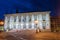 Luxembourg City Hall located on Place Guillaume II at night