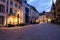 Luxembourg city night view