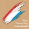 Luxembourg Independence Day Patriotic Design.