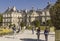 Luxembourg Palace on a Sunny day in Paris