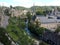 Luxemburg, ancients wall and modern buildings