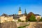 Luxemburg landmark view in sunny summer day