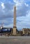 Luxor Obelisk, Cleopatra\'s Needle, Gold leafed pyramid cap, Place de la Concorde, Paris