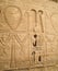 Luxor temple hieroglyphs ankh