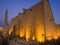 Luxor temple at night