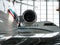 Luxorious Business Jets in Hangar
