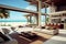 luxurious beachfront villa with stunning views and modern interiors