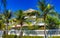 Luxurious beautiful tropical modern houses and residential hotels resorts Mexico