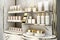 Luxurious Beauty Cosmetic Shop with Elegant Design