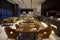Luxurious buffet restaurant in five star hotel