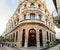 Luxurious building facade in Old havana, cuba