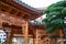 Luxurious Chinese classical garden garden scenery and ancient buildings