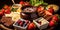 Luxurious Chocolate Fondue - Sweet Romance - Indulgent and Tempting - Dessert Lover\\\'s Fantasy