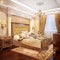 Luxurious Classic Baroque Bedroom Interior Desig