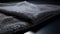 Luxurious Dark Colored Yarn Towel Rendered In Cinema4d