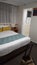 Luxurious double bedroom of the Beach House Resort in Coolangatta in Queensland  Australia