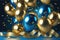Luxurious festive balloon party design background