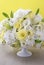 Luxurious floral arrangement with lilies