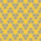 Luxurious floral motif seamless pattern on yellow background. exotic floral geomatric pattern. ethnic, indian, arabic, turkish,