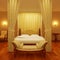 Luxurious four poster bed