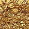 Luxurious gold satin background close up