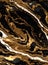 Luxurious Golden Marble Texture with Elegant Veins Seamless Pattern