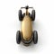 Luxurious Golden Matte Finish Segway Cabriolet In Hdr 4k Resolution