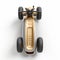 Luxurious Golden Matte Finish Segway Cabriolet In Hdr 4k Resolution