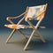 Luxurious Ikat Folding Chair 3d Model With Realistic Rendering