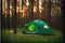 Luxurious large tent for outdoor camping