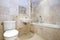 Luxurious marble bathroom