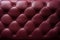 Luxurious Maroon Leather Texture with Rhombic Stitching: Elegance and Style in Close-up Detail. created with Generative AI