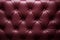 Luxurious Maroon Leather Texture with Rhombic Stitching: Elegance and Style in Close-up Detail. created with Generative AI