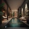 Luxurious and Modern Spa with Relaxing Decor and Indulgent Treatments