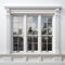 Luxurious Neoclassical Style Window With Hyper-realistic Details