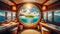 a luxurious ocean liner trip voyage holiday ship window yacht hole maritime vintage cruise deck ship porthole nautical boat sea