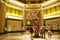 Luxurious Peace Hotel lobby in Shanghai