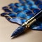 Luxurious Peacock Penknife: A Hyper-realistic Design Inspired By Ingres