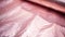 Luxurious Pink Textile Close-Up With Detailed Embossed Design. Generative AI