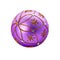 Luxurious purple christmas ball