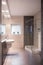 Luxurious refitted bathroom with shower