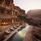 Luxurious residence in Petra, Jordan featuring a private pool.