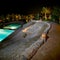 Luxurious resort swimming pool